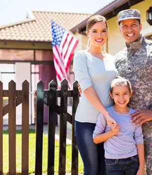 Happy soldier after getting treatment for PTSD with Neurofeedback