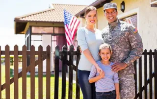 Happy soldier after getting treatment for PTSD with Neurofeedback