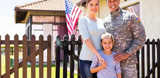 Happy soldier after getting treatment for PTSD with Neurofeedback