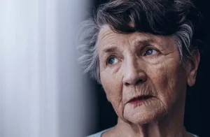 Woman with Alzheimer’s Disease