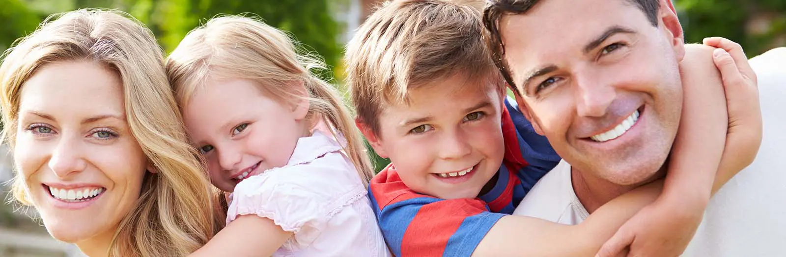 Happy family after Neurofeedback treatment